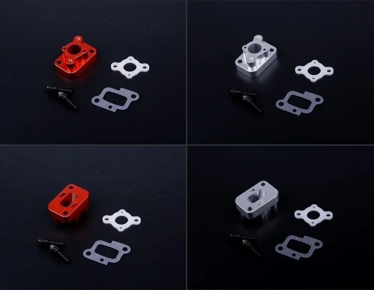 Впускной коллектор двигателя 32cc подходит для 1/5 HPI ROVAN ROFUN KM BAJA Losi 5ive T|Детали и