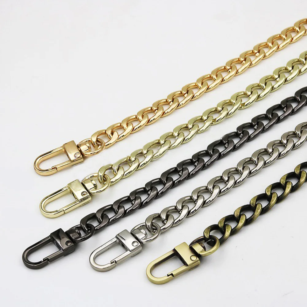 

Bag Parts Accessories Bags Chains Gold Belt Hardware Handbag Accessory Metal Alloy Bag Chain Strap for Women Bags Belt Straps