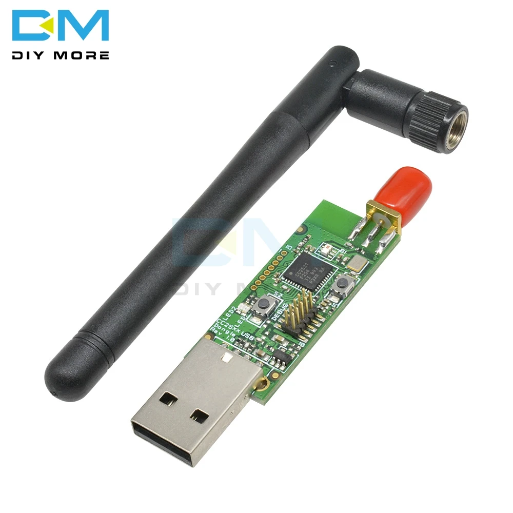 CC2531 Antenna Беспроводной Zigbee CC2531 анализатор протокола пакетов, модуль Bluetooth с антенной, USB интерфейс, захват ключа - Цвет: CC2531 Antenna