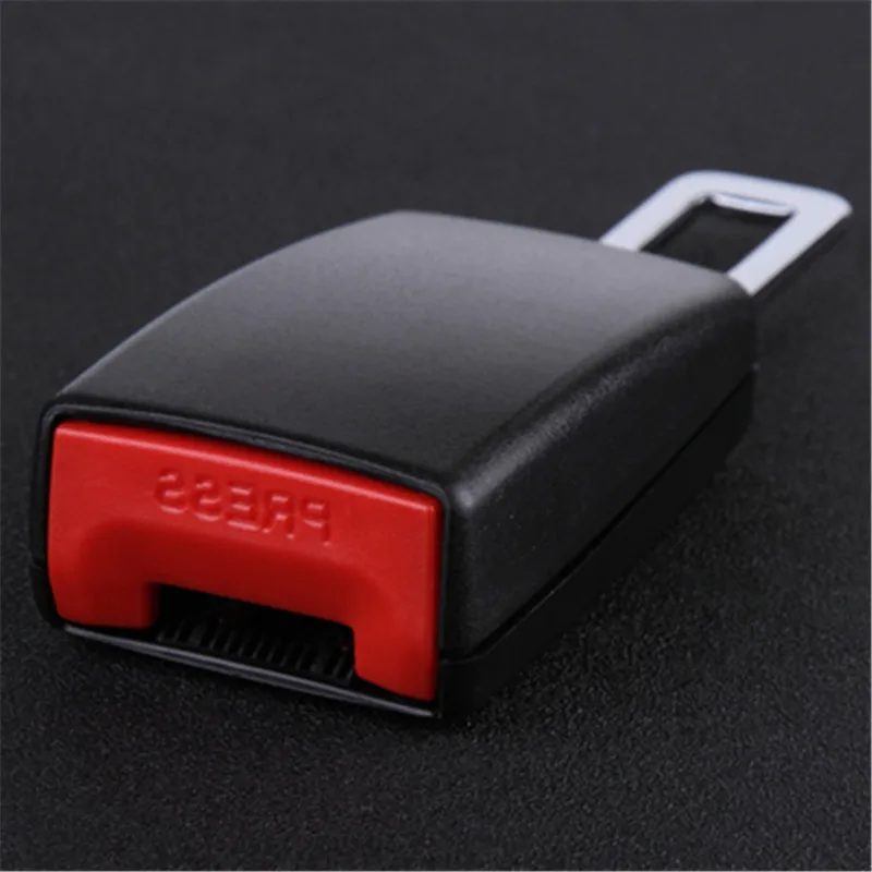 Plug Buckle Black Универсальный автомобильный удлинитель для ремня безопасности, чехол для ремня безопасности, удлинитель с пряжкой, зажим для ремня безопасности, чехол для авто для беременных - Название цвета: Plug Buckle Black