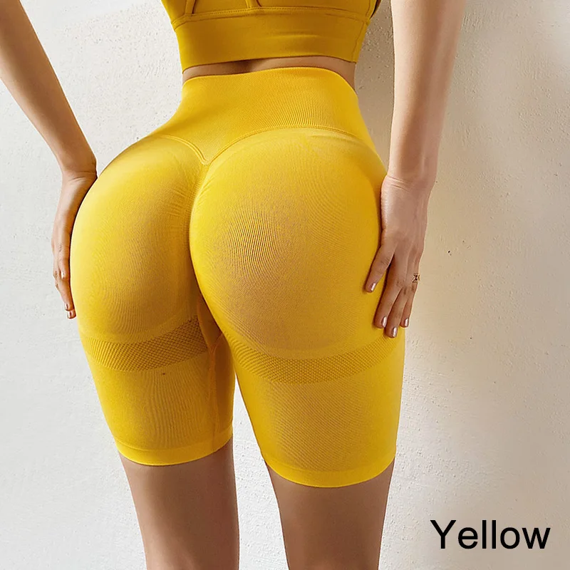 

Vital Seamless Sports Short Women Summer High Waist Tight Gym Leggings Squat Proof Tummy Control Workout Running Shorts Women
