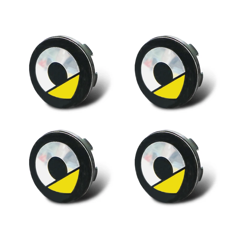 

4pcs card buckle hubcaps For Smart 450 451 453 Fortwo Forfour Exterior Wheel hub center modified accessories Inner diameter 52mm