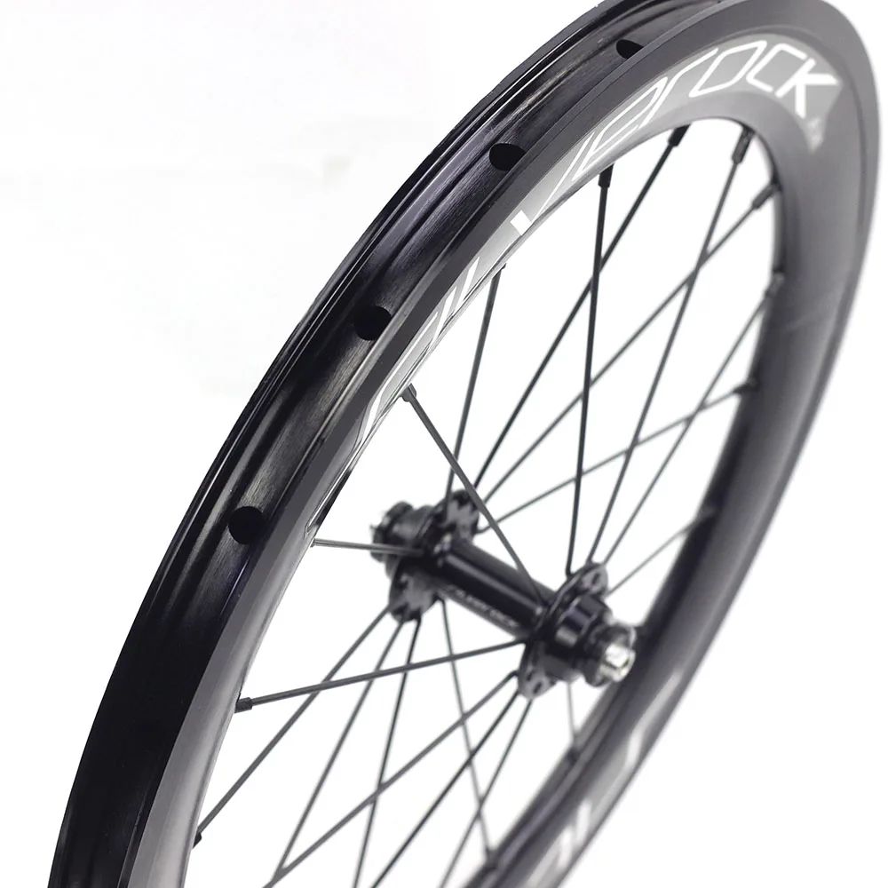 SILVEROCK Литые колеса 16 &quot1 3/8&quot 349 U обод V тормоз 74 мм 130 м 40 высокий профиль для GUST Zephyr