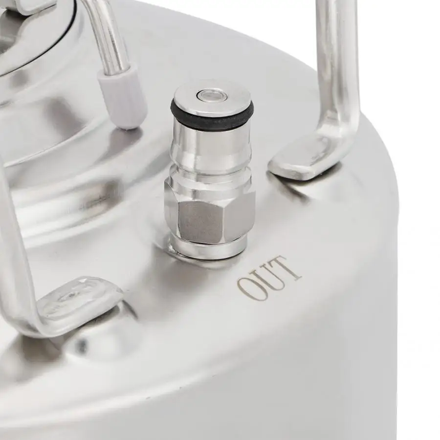 10 л Бытовая 304 Нержавеющая сталь Пивная бочка бочонок для напитков домашний