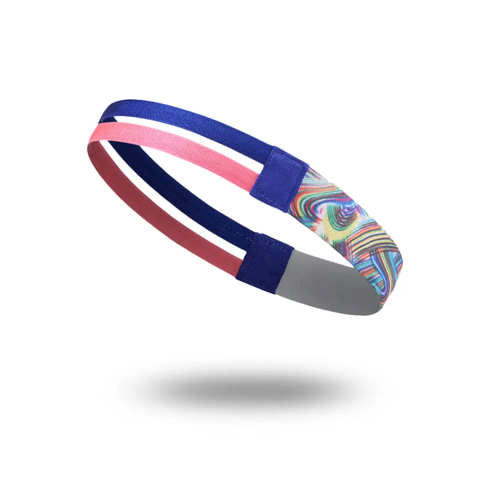 

Yoga Headband Sports Headband Non-slip Sweat-absorbent Elastic Running Headband Various Printing Patterns
