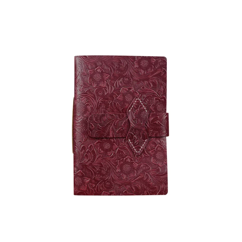 A5 натуральная кожа дневник на спирали толстые Винтаж воловьей тетрадь для