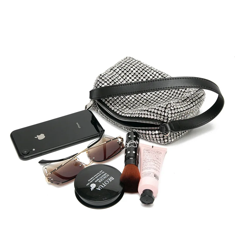 

Diamonds Evening Handbags For Women 2020 New Korean Luxury Designer Shiny Rhinestone Small Clutch Purse Ladies Sac Femme Fashion