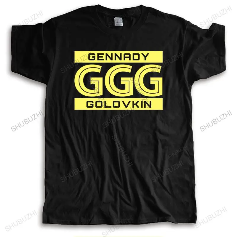 Мужская брендовая футболка с круглым вырезом боксеры Gennady Golovkin Ggg мужские заказом