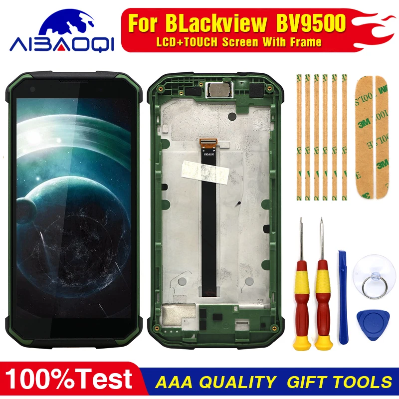 Новинка для Blackview BV9500 Pro сенсорный экран ЖК дисплей дигитайзер в сборе с рамкой
