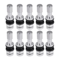 st  cke TR43E Metall Auto Lkw Motorrad Tubeless Reifen reifen Ventil Vorbauten Mit Staub Kappe F  r Motorr  der Motorrad Autos Fahrr  der