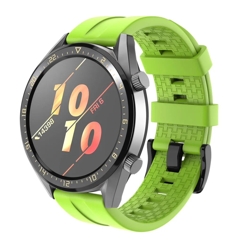 Ouhaobin 22 мм силиконовый ремешок для huawei Watch GT активный ремешок для huawei Honor Magic Смарт-часы браслет 528#2