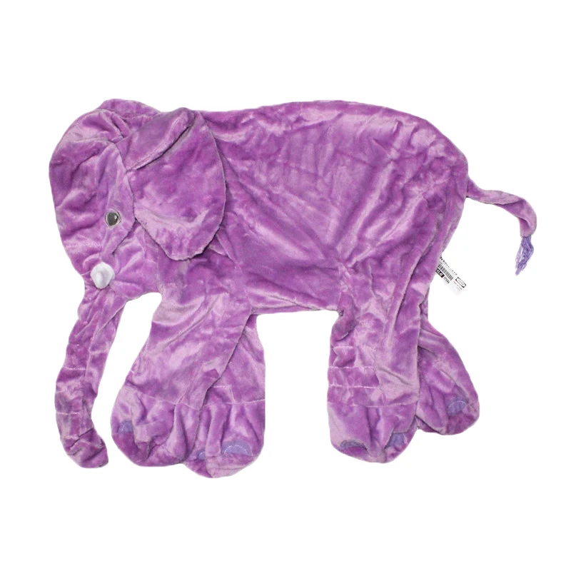 60cm Elephant Skin Plush Soft Toy Stuffed Baby Kids Anminal Big Size Appease Sleep Pillow Calm Doll Gift For Child | Игрушки и хобби