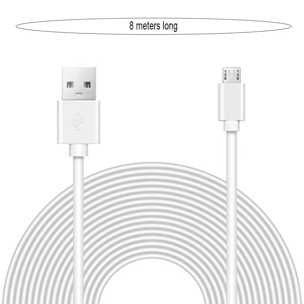 8 метров Usb кабель зарядное устройство Шнур ткань Android микро для Samsung планшет