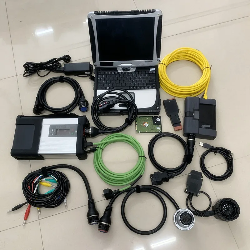 2 в 1 mb star c5 для bmw icom a2 с ноутбуком cf19 ОЗУ 4g программным обеспечением экспертный