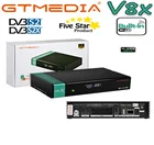 Аксессуары для спутникового ресивера GTMEDIA V8X H.265 DVB S2 S2X Buildin Wifi CA слот Scart Set Top Box GT MEDIA V7S 2X Поддержка usb wifi