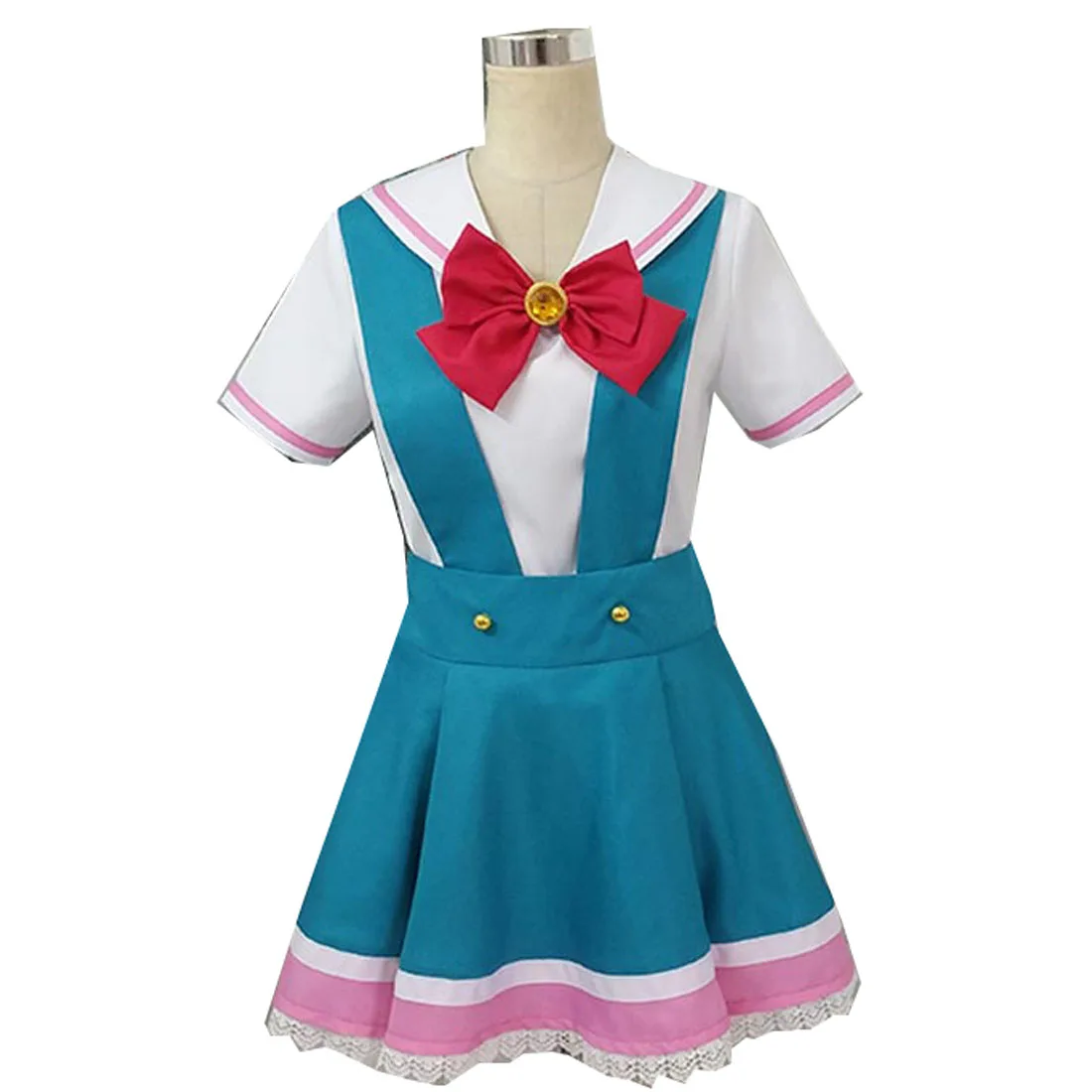 2019 костюм для косплея аниме Aikatsu Friends сделанный на заказ | Тематическая одежда и