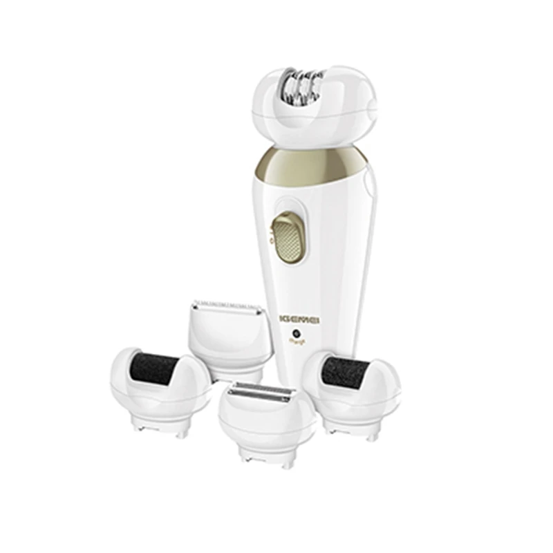 5в1 Электрический женский эпилятор Женская бритва для удаления мозолей комплект для удаления волос бикини бритвенный станок женский эпилятор для женщин