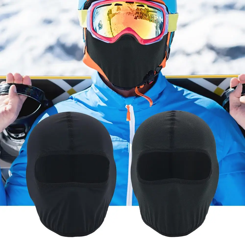 

Подкладка для мотоциклетного шлема, защита от солнца, влагопоглощающая пот, дышащая Спортивная Ветрозащитная маска для лица из вискозы