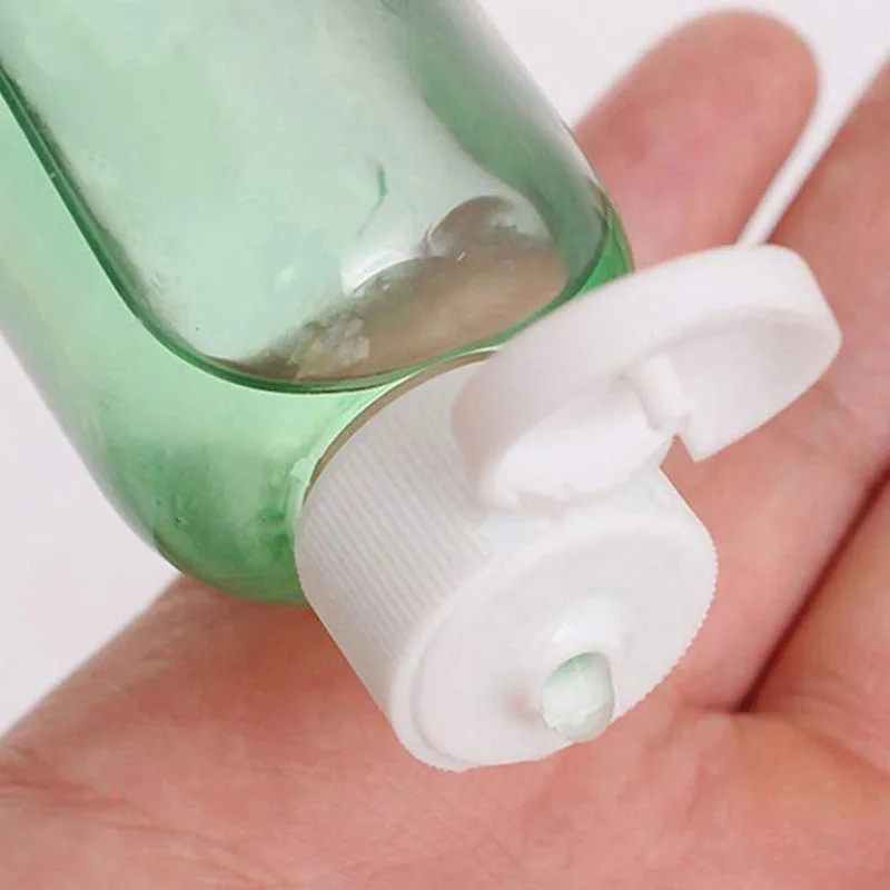 

20Pcs Plastic shampoo bottles 10/30/50/60/100ml Plastic Bottles for Travel Container for Cosmetics Lotion