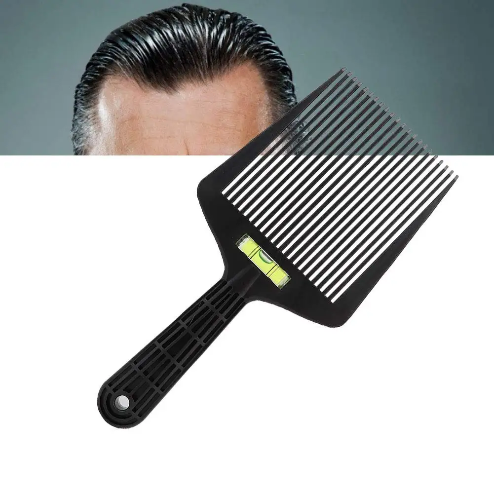 

Barber Flat Top Comb Liquid Oil Hair Comb Angle Adjustment Large Teeth Comb Barber Hair Cutting Tools Comb Black For Salon Tools