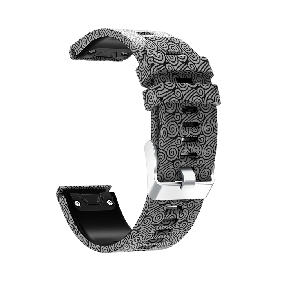Ремешок для часов Силиконовый браслет для Garmin Fenix 5 Plus Замена наручного браслета Quick Release для Garmin forerunner 935 945 quatix 5