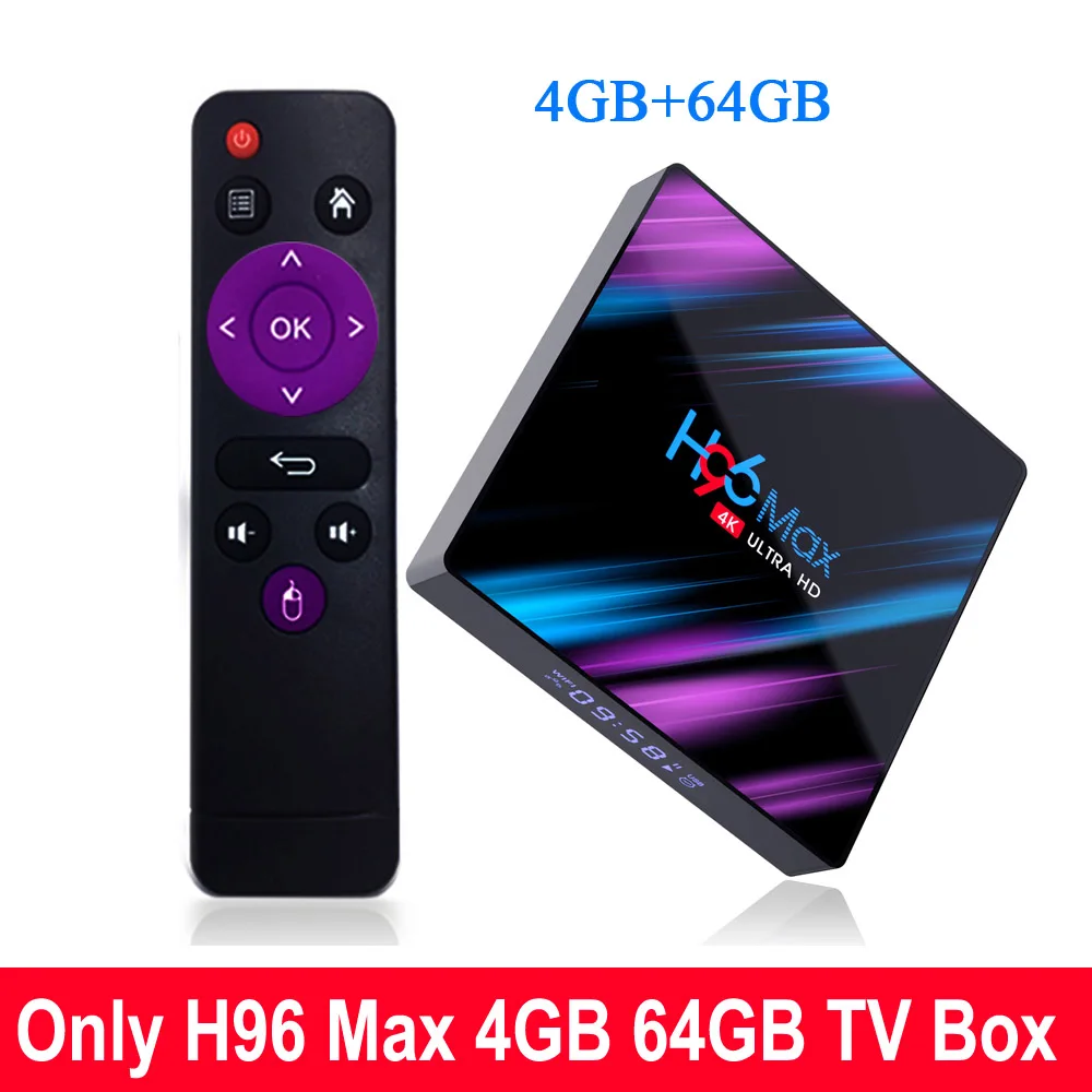 Белый H96 MAX RK3318 9,0 Android tv Box 4 Гб ram 64 ГБ 32 ГБ H.265 медиаплеер 4K Google голосовой помощник Netflix Youtube H96MAX 2GB16GB - Цвет: Белый