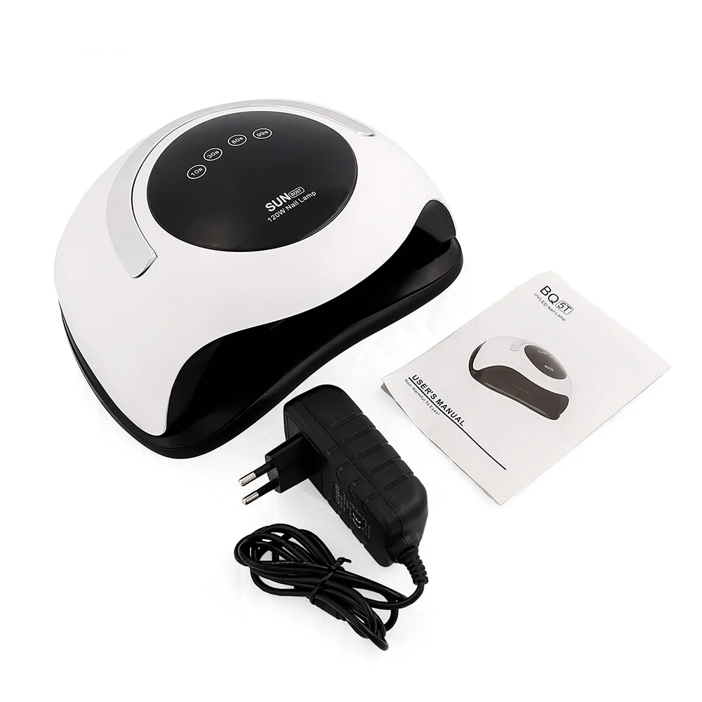 Смарт сенсор УФ лампа для ногтей Сушилка Светодиодный льда Маникюр Педикюр Гель