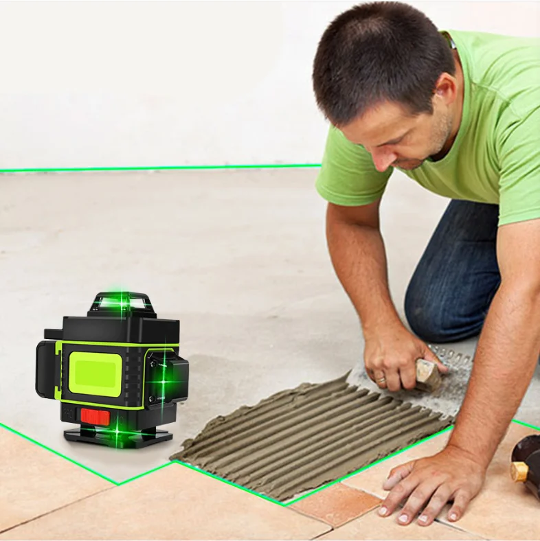 

16 Lines Green Laser Level Both for Wall and Floor