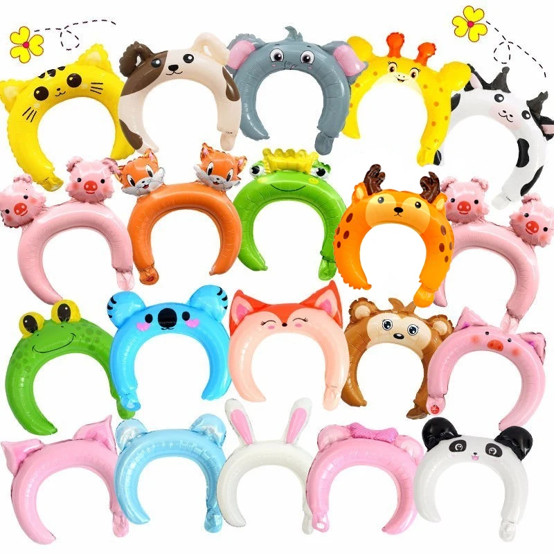 

10/50pcs animal Foil Balloons Happy Birthday Party Decorations Kids toys Baby Shower Anniversary home safari Jungle party ballon