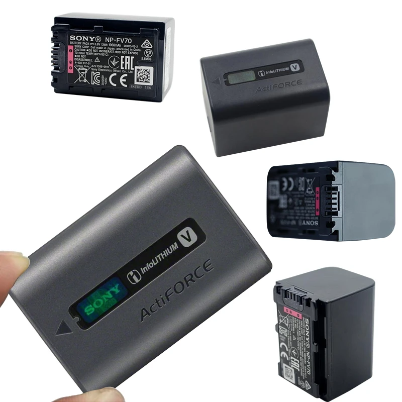 Литиевая аккумуляторная батарея 6 8 в SONY NP-FV70 NP FV70 NPFV70 1960 мАч FDR-AXP55 AX40 AXP35 AX30 AX45