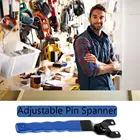 Регулируемый гаечный ключ, гаечный ключ для угловой шлифовальной машины, обрезной станок, пластиковая ручка, бытовой инструмент для ремонта