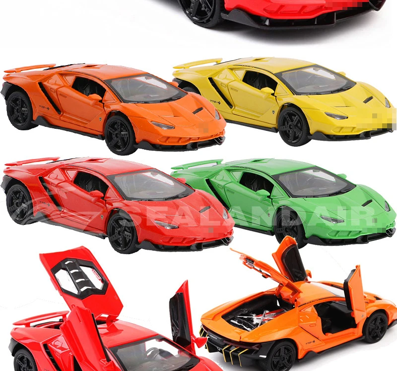 LP770 1:32 Lamborghinis сплав модель гоночной машины Diecasts& Toy Vehicles звуковой свет супер гоночный оттяните назад автомобиль дети подарок на день рождения