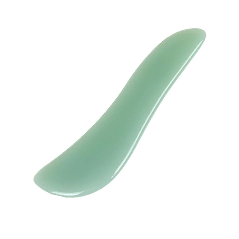 

Natural Jade Gua Sha Scraper Board Massage Gua Sha Stone Plate Muscle Relaxation for Face Neck Back Skin Lifting Wrinkle Remover