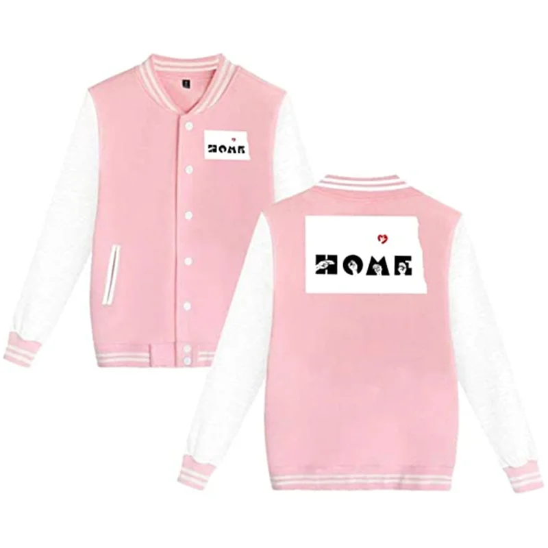 

Unisex Baseball Uniform Jacket Hoodie Sweater Sport Coat Sweatshirt