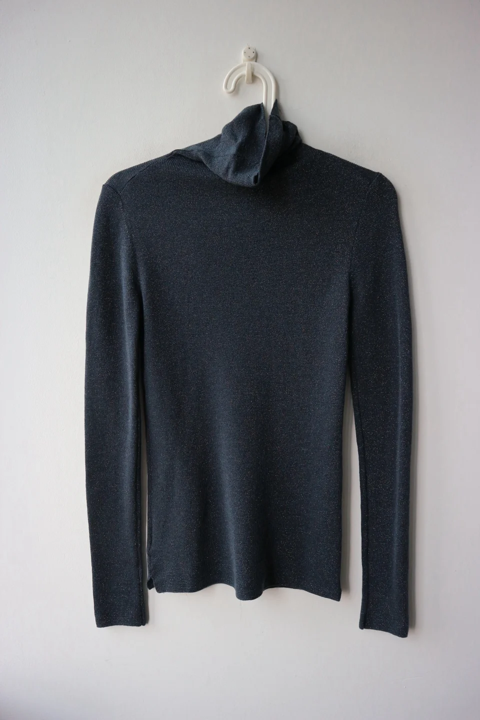 Long Sleeve Knit Top Women Turtleneck Wool-blend Base Sweater