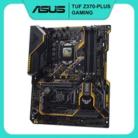 asus tuf z370 plus gaming intel z370 ddr4 64gb lga1151 i7 i5 3 cpus pci e 3 0 x16 dvi m 2 sata3 atx desktop gaming motherboard