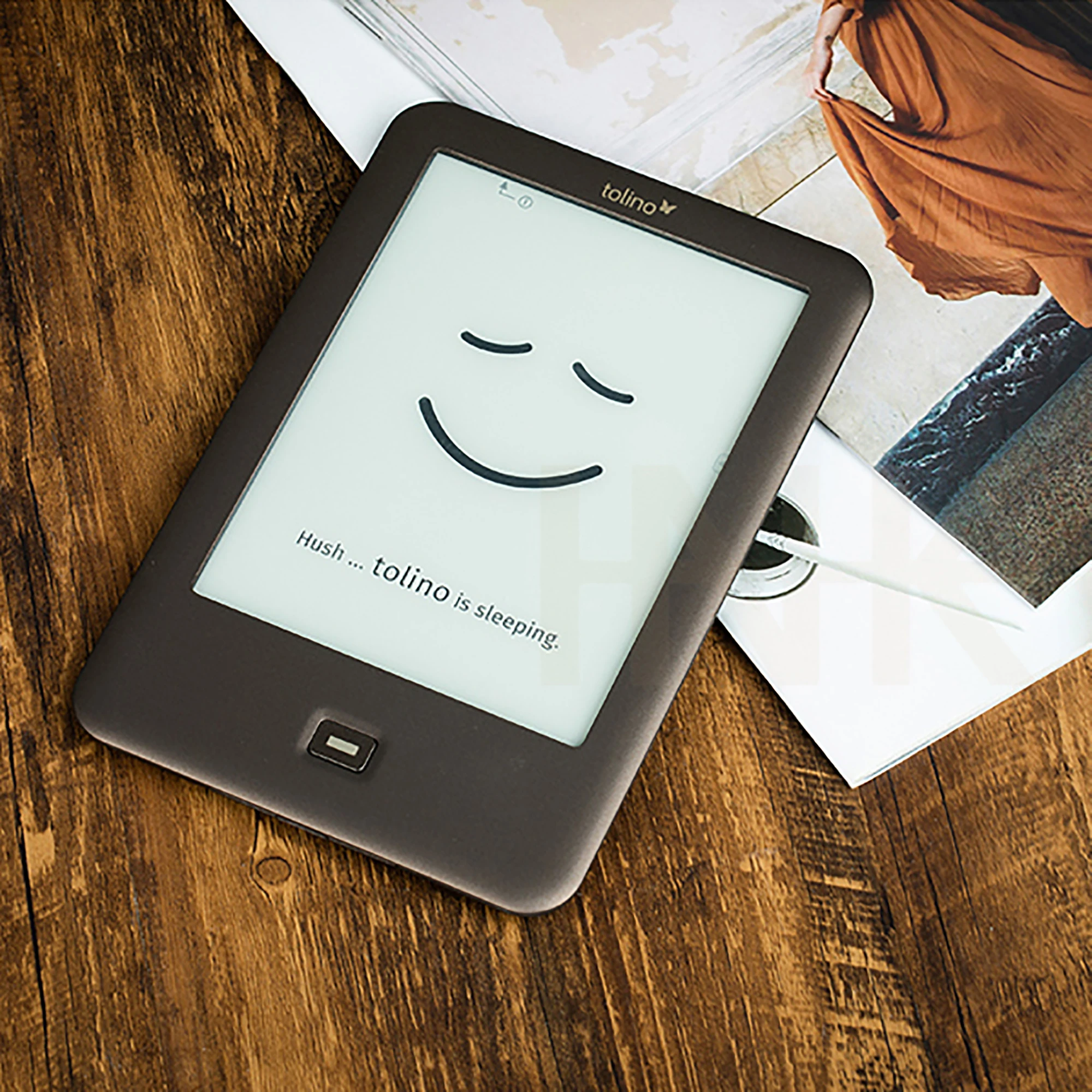 Встроенный светильник из устройства для чтения электронных книг Wi-Fi Tolino Shine e-ink 6