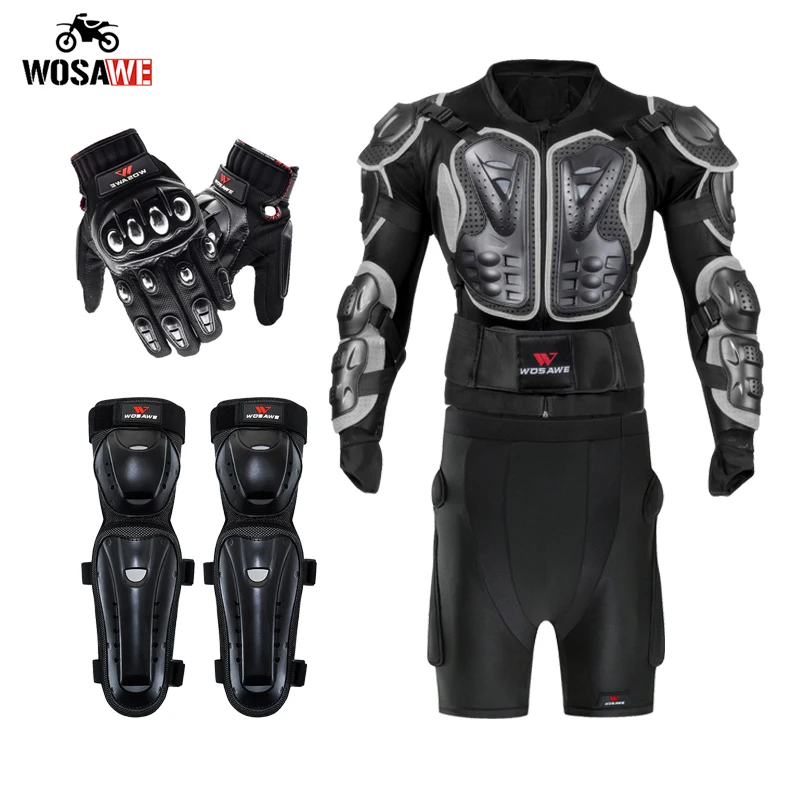 WOSAWE внедорожная мотоциклетная Броня из сплава нержавеющей стали защитное