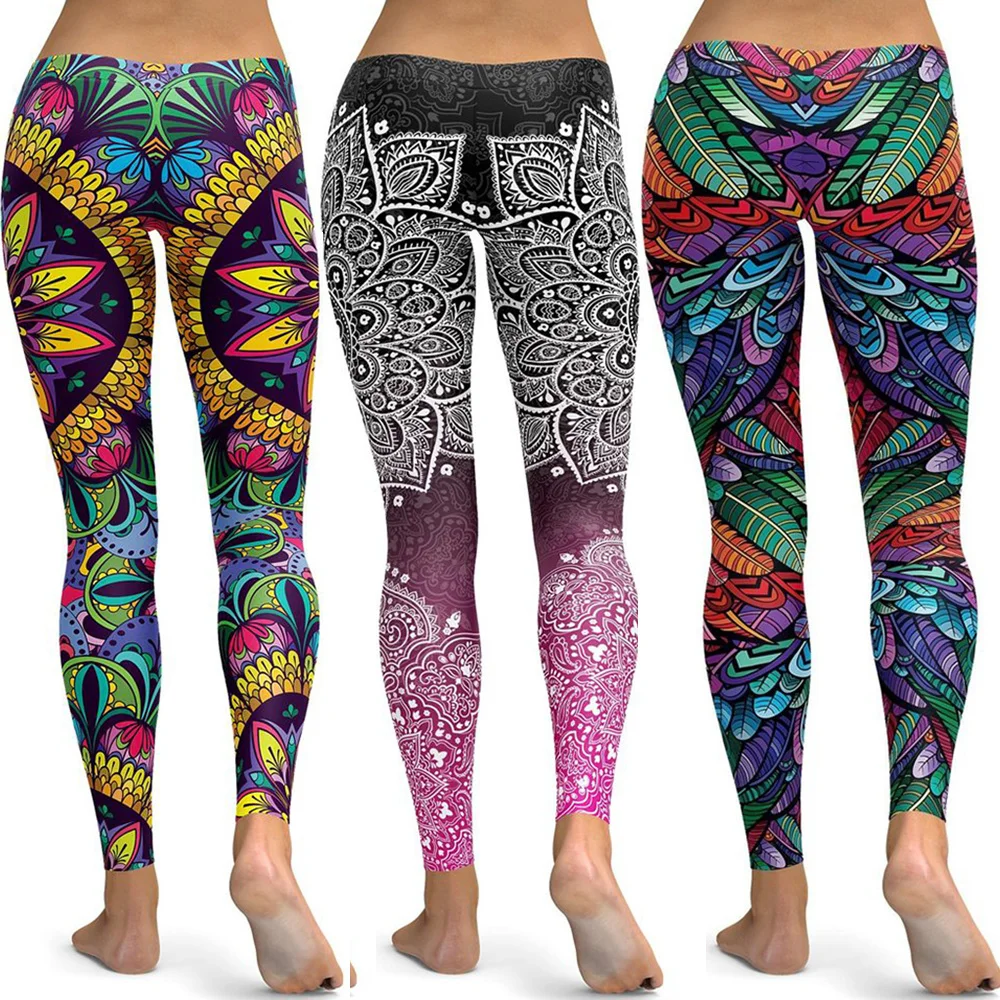 Женские мраморные штаны для йоги модные с высокой талией облегающие отдыха