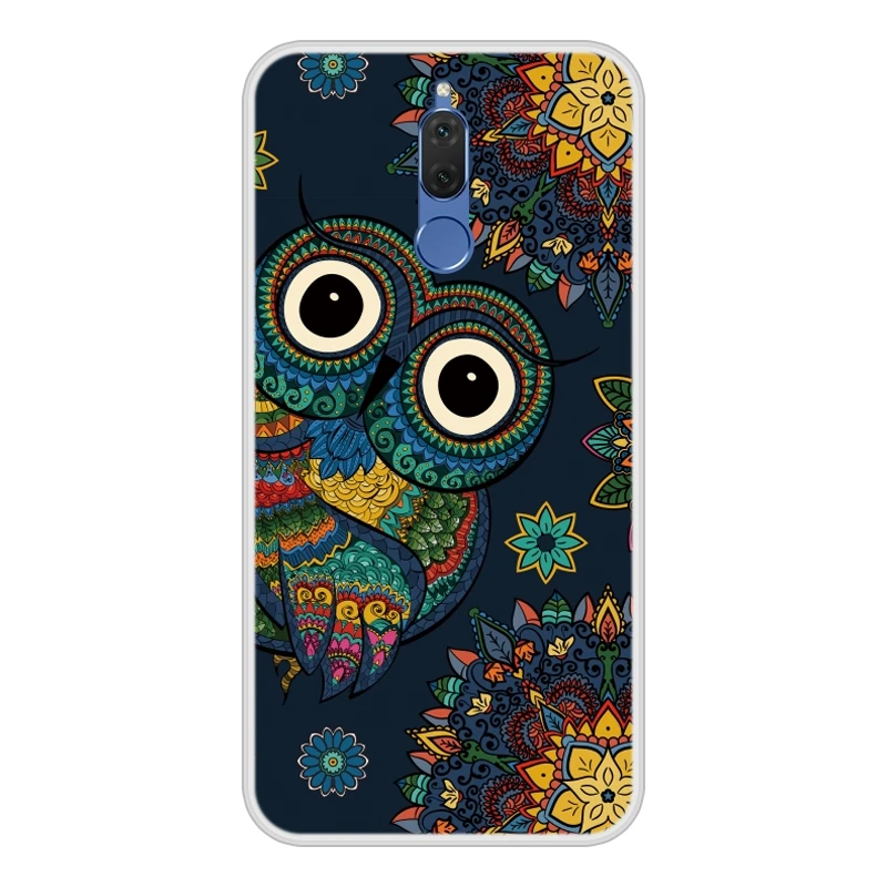Case for Huawei Mate 10 Lite Soft Silicone TPU Chic Pattern Paint Cover Coque Mate10 10Lite Phone |