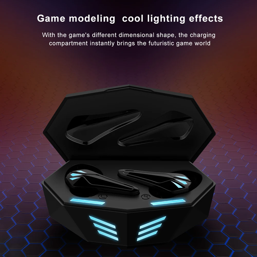 

New Arrival TWS Wireless Earphones with Microphone Dual Mode Bluetooth 5.0 Stereo Sound Headphones for Smartphone Gaming