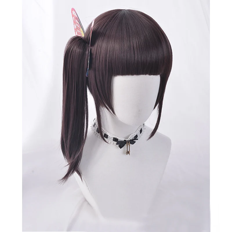 Парик для косплея из киметсу термостойкий рассекающий демонов канало цуюри