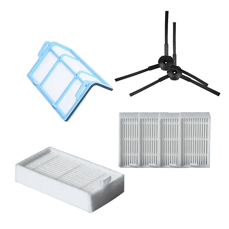 

Filter for ILIFE, replacement filter set HEPA filter brushes, vacuum robot spare parts accessories, for V3, V3S, V5, V5S