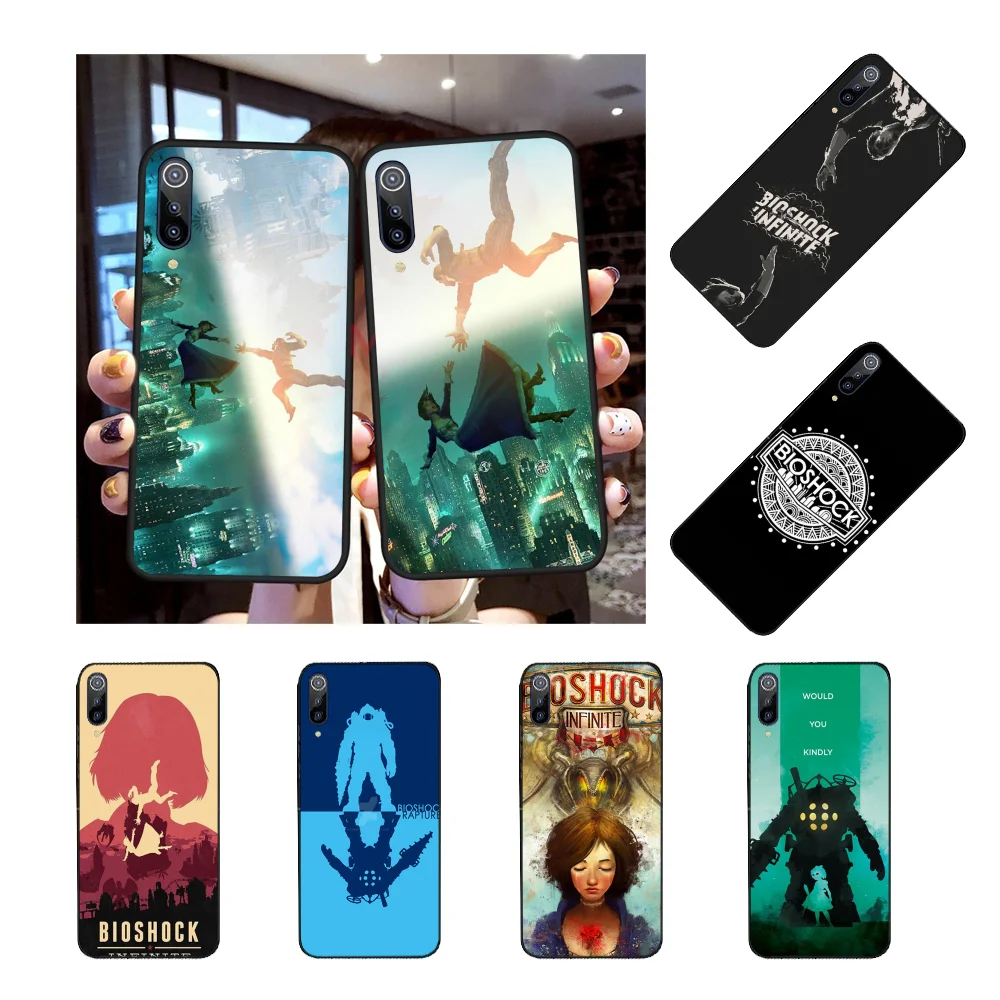 NBDRUICAI Bioshock Infinite House Fitzroy черный мягкий чехол для телефона Redmi Note 8 8A 7 6 6A 5 5A 4 4X 4A Go Pro