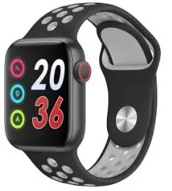 W5, умные часы для мужчин, для Apple, часы для женщин, пульсометр, кровяное давление, спортивные часы, фитнес-браслет, умные часы, умный браслет, браслет - Цвет: Черный