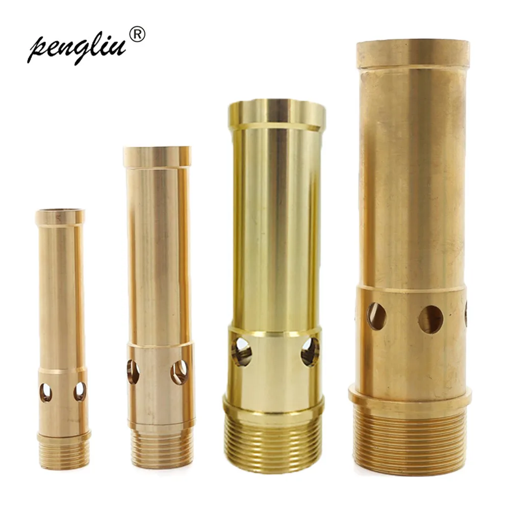 

3/4 "3/4" 1 "1.5" 2 "Brass Pond Fountain Nozzle Jet Straight Gushing Spray Head Adjustable Garden Outdoor Sprinkler Bubbling