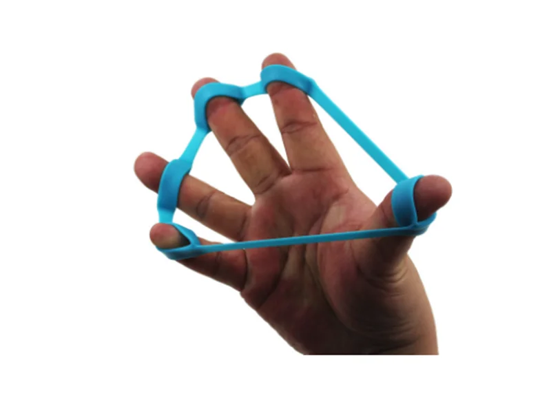 Рука захват силиконовый палец экспандер упражнения Рукоятка Сила запястья