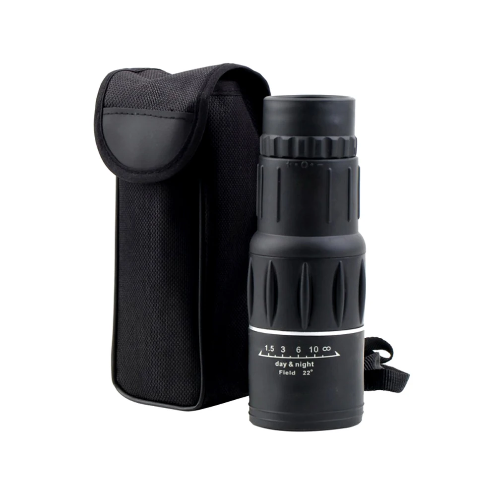 Мощный монокулярный мерцающий телескоп ночного видения 16x52 оптический Монокуляр