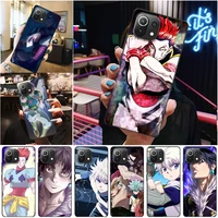 hunter x killua zoldyck anime phone case for xiaomi 11 10t 10s 10 lite pro ultra cc9 pro hunter hxh cases soft tpu funda