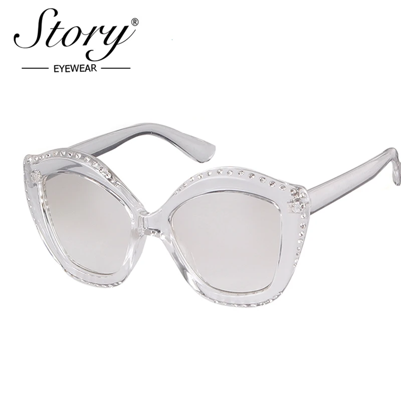 Новые женские роскошные солнцезащитные очки брендовые дизайнерские стразы